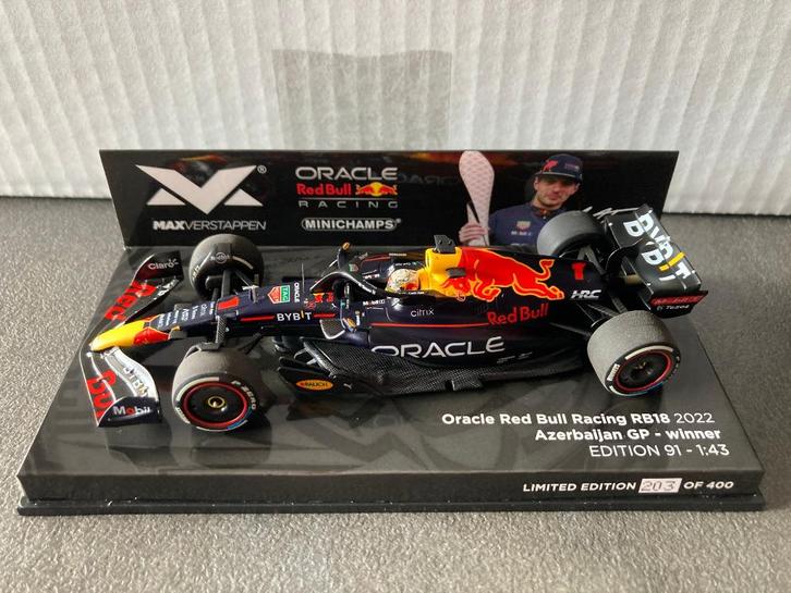 Max Verstappen 1:43 editie 91 Winner Azerbaijan GP 2022, Collections, Marques automobiles, Motos & Formules 1, Neuf, ForTwo, Enlèvement ou Envoi