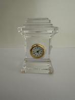 Crystal tafel klokje Gianni Versace/Rosenthal, Ophalen, Zo goed als nieuw, Analoog, Wekker of Tafelklok