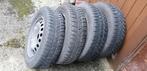 4 WINTERBANDEN, Auto-onderdelen, Banden en Velgen, Ophalen, 14 inch, Gebruikt, Winterbanden