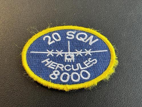 Belgian Air Force - 15 Wing - C130H "8000 Hrs", Verzamelen, Militaria | Algemeen, Luchtmacht, Embleem of Badge, Ophalen of Verzenden