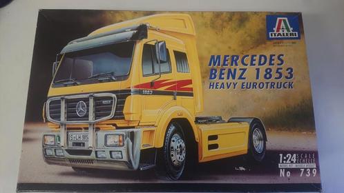 Model vrachtwagen Mercedes 1853 Italeri, Hobby en Vrije tijd, Modelbouw | Auto's en Voertuigen, Nieuw, Truck, Groter dan 1:32