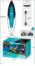 Kayak Gonflable Intex 2 personnes, Ophalen of Verzenden, Opblaasbaar, 2-persoons