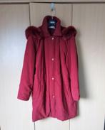 roets rood jas met cap en pels, Comme neuf, Taille 42/44 (L), Autres couleurs, Weinberg
