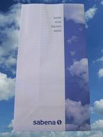 Sabena Airsickness bag Waste - Afval - Déchets - Abfall Blue, Ophalen of Verzenden, Nieuw