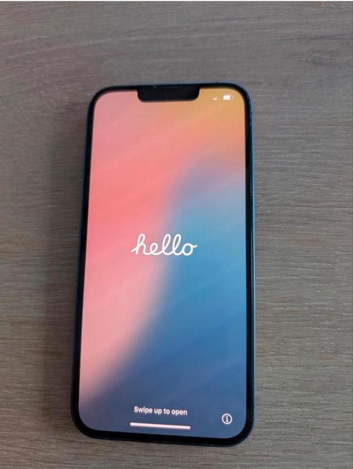 Iphone 13 128GB, Telecommunicatie, Mobiele telefoons | Apple iPhone, Zo goed als nieuw, iPhone 13, Blauw, Ophalen