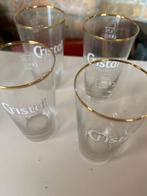 15+ Cristal bierglazen 25cl alsook 33cl (ook 15+), Verzamelen, Ophalen, Gebruikt, Bierglas