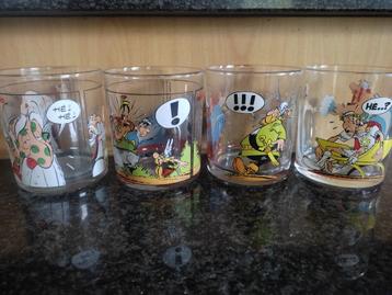 4 verres Astérix (Pub. Nutella) beschikbaar voor biedingen