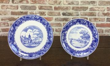 Set 2 Sierborden Boch Frères  Serie Navire   Set/5€ beschikbaar voor biedingen