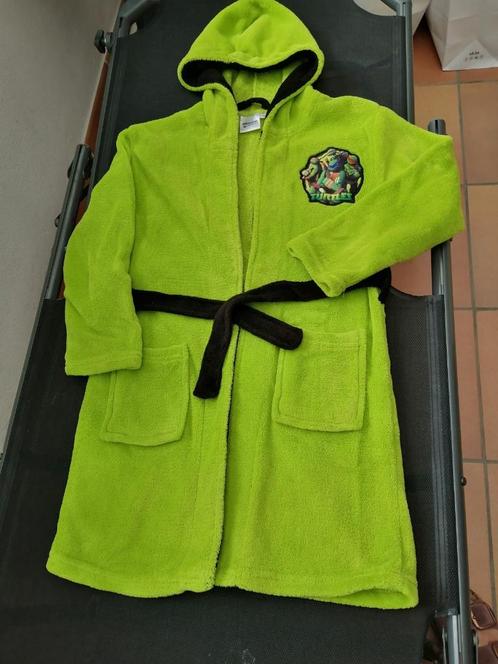 bad - en/of kamerjas maat 134-140 Turtles groen, Kinderen en Baby's, Kinderkleding | Maat 140, Gebruikt, Jongen, Overige typen
