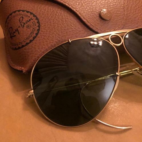 Vintage B&L Ray-Ban zonnebril 62mm Outdoorsman Shooter OS4, Handtassen en Accessoires, Zonnebrillen en Brillen | Heren, Gebruikt