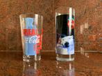 Coca Cola glazen 2 verschillende stuks, Ophalen, Zo goed als nieuw, Gebruiksvoorwerp