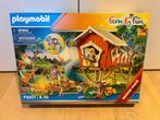 PLAYMOBIL Family Fun Avonturen boomhut met glijbaan - 71001, Kinderen en Baby's, Speelgoed | Playmobil, Ophalen, Zo goed als nieuw