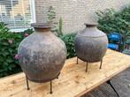 2 pots à vin anciens uniques en provenance d'Inde, Enlèvement ou Envoi