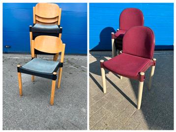 Lot 80x Hartmut Lohmeyer design stoelen 35 & 45 beschikbaar voor biedingen