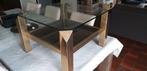 salontafel vierkant verguld, Ophalen, Gebruikt, 50 tot 100 cm, Vierkant