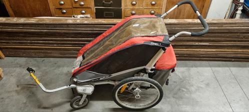 chariot cougar 1, Fietsen en Brommers, Fietsaccessoires | Aanhangwagens en Karren, Gebruikt, Vering, Ophalen