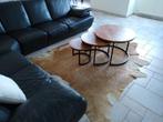 3-delige salontafel/bijzettafel., Ophalen, Rond, Zo goed als nieuw, Tijdloos.