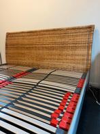 Ikea bed riet incl lattenbodem (Dokka), Huis en Inrichting, Ophalen, Zo goed als nieuw, 160 cm