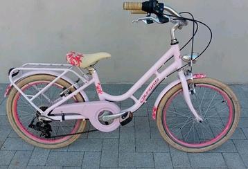 Meisjesfiets alu Oxford Fiore 20inch 7speed NIEUWPRYS 450€🚲 beschikbaar voor biedingen