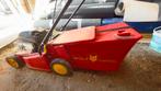 Grasmachine benzine, Ophalen