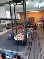 Porte buche fabrication artisan ferronnier, Jardin & Terrasse, Bois de chauffage, Enlèvement