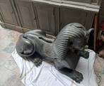 grote bronzen sfinx, Antiek en Kunst, Ophalen, Brons