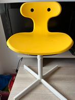 Ikea kinder bureaustoel 2 stuks, Ophalen, Geel, Zo goed als nieuw, Bureaustoel