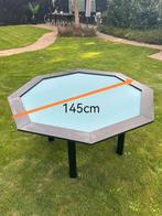 Pokertafel 145cm breed x 114cm hoogte, Ophalen, Zo goed als nieuw