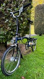 Brompton M6R Tempest Blue Hub Dynamo bagagerek, Fietsen en Brommers, Fietsen | Vouwfietsen, Ophalen, Brompton, 14 tot 16 inch