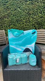 Weatherbeeta turquoise marble setje, Ophalen, Zo goed als nieuw, Dekje
