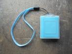 Light Blue Game Card Case with Keyring voor DS (zie foto's), Gebruikt, Ophalen of Verzenden