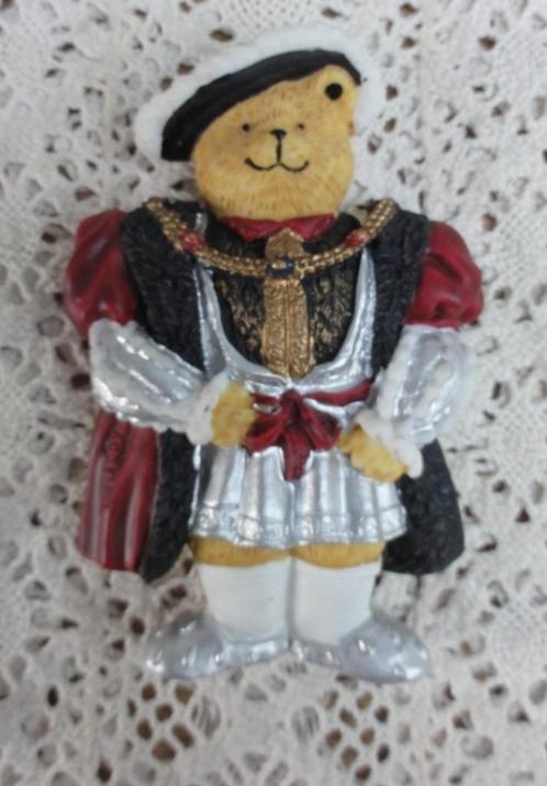 Koelkast magneet, beer, Harvest Hamlet Collection, Verzamelen, Beren en Cherished Teddies, Zo goed als nieuw, Overige typen, Overige merken