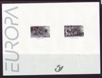 Postzegels België : Diverse zwart/wit velletjes, Overig, Muziek, Ophalen of Verzenden, Postfris