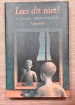 Hardcover jeugdboek, Lemniscaat, "Lees dit niet!", Boeken, Kinderboeken | Jeugd | 10 tot 12 jaar, Ophalen of Verzenden, Nieuw