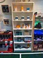 Witte kast met schappen, Huis en Inrichting, Kasten | Boekenkasten, Ophalen, Gebruikt