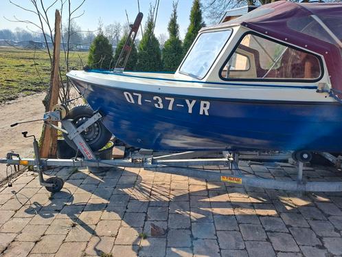 Rana 17 met 30 pk yamaha 2 takt en trailer, Watersport en Boten, Vis- en Consoleboten, Benzine, Ophalen