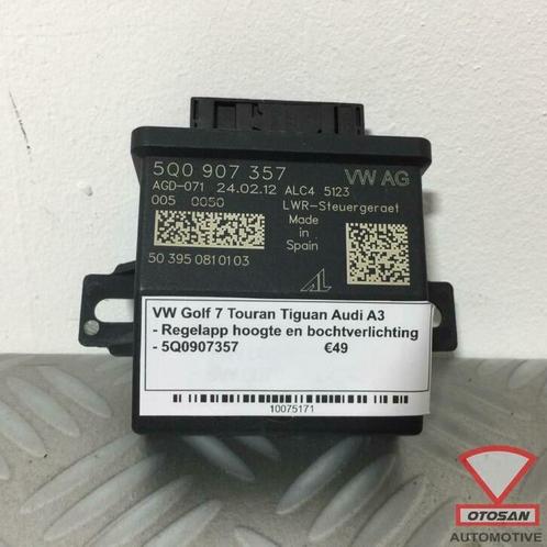 vw golf 7 touran tiguan a3 hoogte bochtverlichting 5q0907357, Auto-onderdelen, Elektronica en Kabels, Volkswagen, Gebruikt