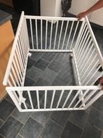 Babybox + matras + tapijt + mobiel, Ophalen, Gebruikt, Rechthoekig, In hoogte verstelbaar