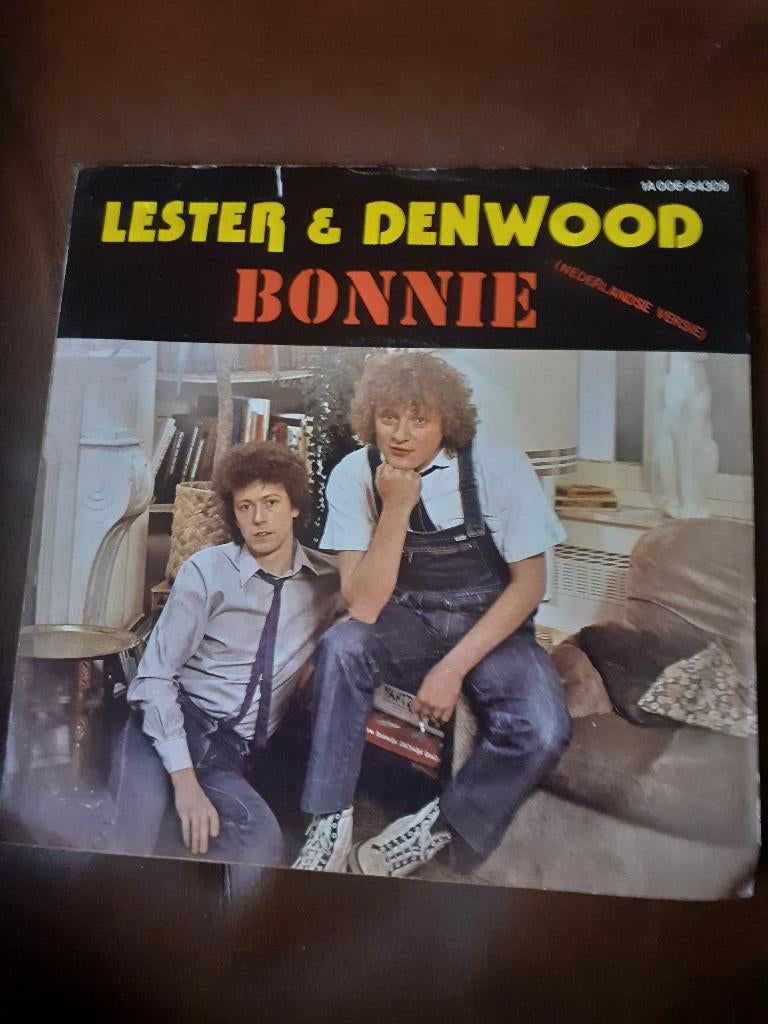 45T Lester & Denwood : Bonnie (Belpop), Ophalen of Verzenden