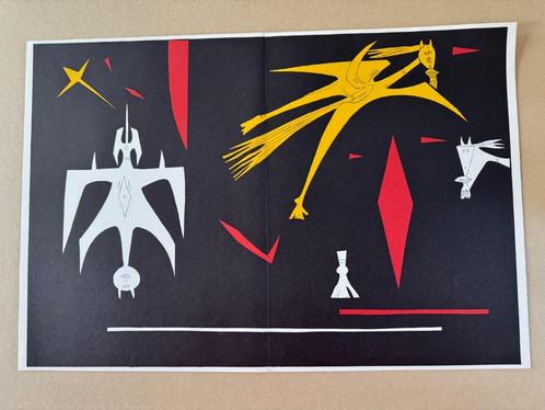 Boekje door Wifredo Lam, Antiek en Kunst, Kunst | Litho's en Zeefdrukken, Ophalen