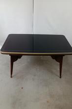 Kitifa Tisch verstelbare salon/eettafel jaren 60, Huis en Inrichting, Ophalen, Gebruikt, 100 tot 150 cm, 50 tot 75 cm
