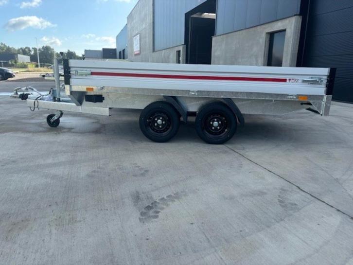 geremde plateau aanhangwagen, Auto diversen, Aanhangers en Bagagewagens, Nieuw, Ophalen