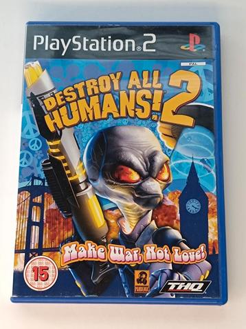 Ps2 Destroy all Humans 2 