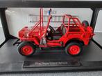 Brandweerwagen Fire Department Vehicle 1988., Hobby & Loisirs créatifs, Voitures miniatures | 1:18, Comme neuf, Enlèvement ou Envoi