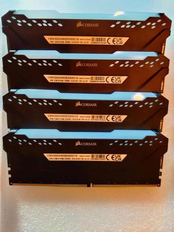 Corsair VENGEANCE RGB PRO 64GB. 3200Mhz beschikbaar voor biedingen