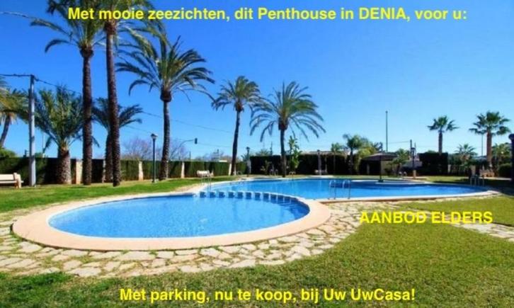 Uw eigen ruime Penthouse in DENIA aan zee met parking en, Immo, Buitenland, Spanje, Appartement, Dorp