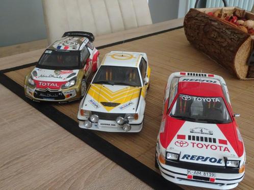 Modelbouw Rallywagens schaal 1/18, Verzamelen, Automerken, Motoren en Formule 1, Zo goed als nieuw, Auto's, Ophalen