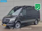 Mercedes Sprinter 319 CDI Automaat L2H2 model 2025 Camera MB, Auto's, Bestelwagens en Lichte vracht, Euro 6, 4 cilinders, Zwart