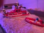 Playmobile Rescueboat met motor op batterijen en speedboot, Hobby en Vrije tijd, Modelbouw | Boten en Schepen, Ophalen, Zo goed als nieuw