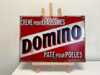 DOMINO emaille reclame plaat 1927, Antiek en Kunst, Ophalen of Verzenden